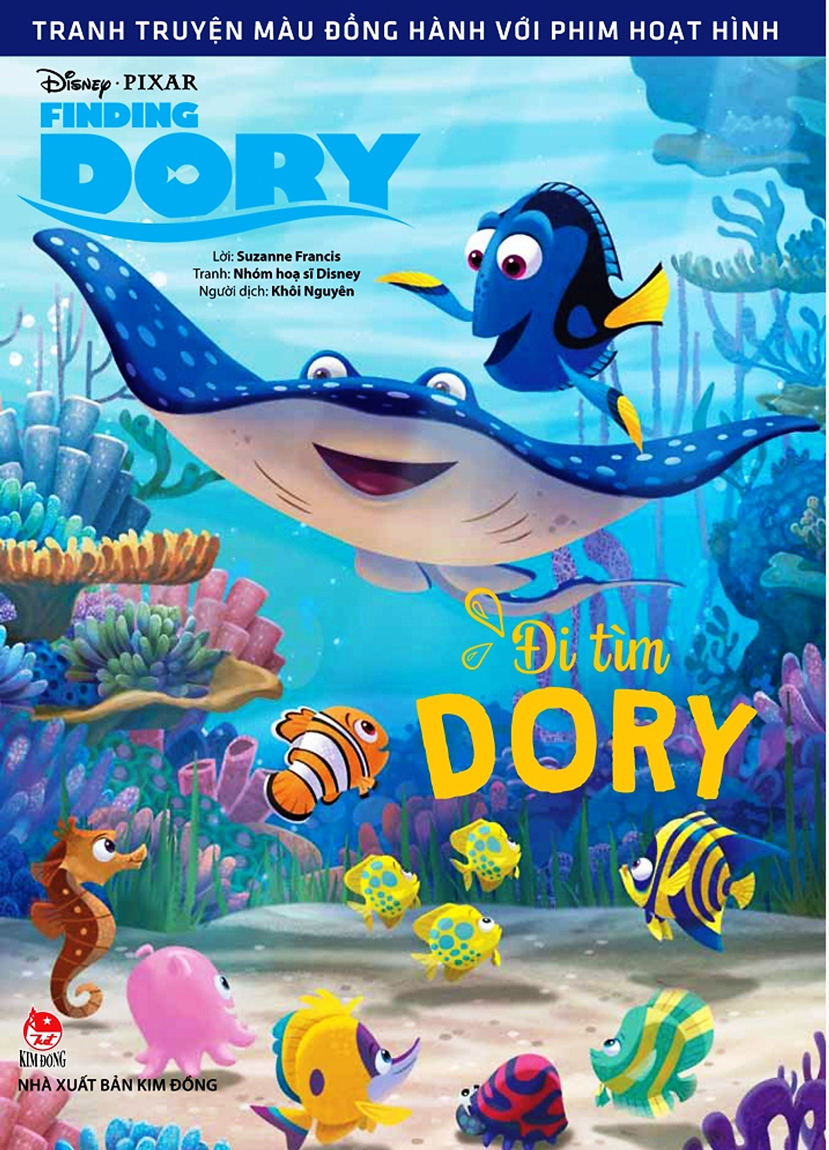 Đi Tìm Dory (Tranh Truyện Màu Đồng Hành Với Phim Hoạt Hình)